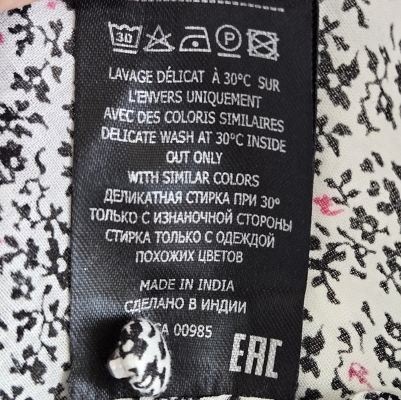 Étoile Isabel Marant Marili Paisley Ruched Blouson-Sleeve Dress Size 36 or US 4 - Picture 16 of 16